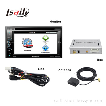 Hot! Multimedia HD GPS Navigation Box for Pioneer